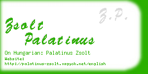 zsolt palatinus business card